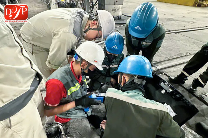 DTPVIETNAM BÀN GIAO SÚNG SIẾT BULONG CHO CÔNG TY CP THÉP HÒA PHÁT DUNG QUẤT (GEDORE: LEW-60)