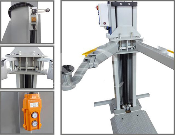 cầu nâng 2 trụ 4 tấn